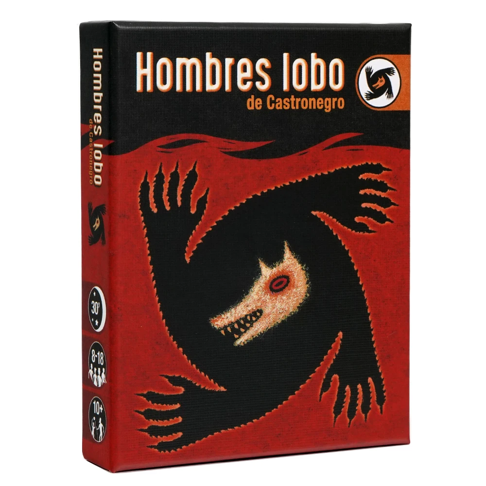 Board Game Werewolf - لعبة ويرولف دي كاسترونريغو للرجال الذئاب،