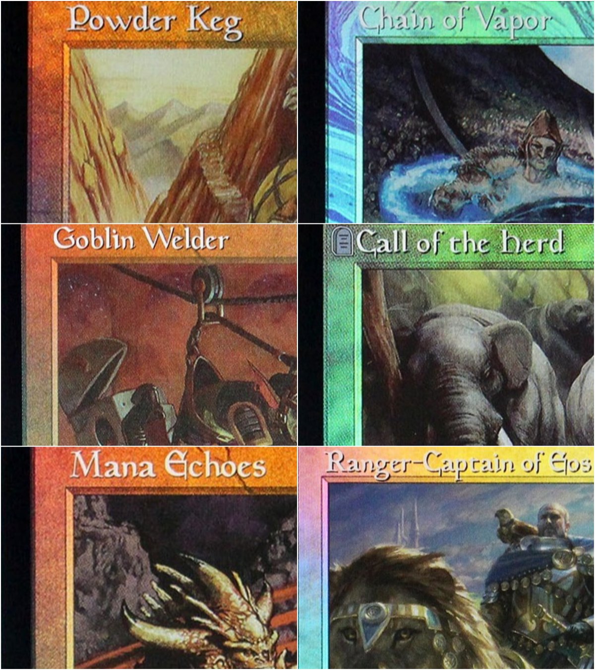 Board Game Quest - بطاقات بروكسي TCG من نوع فويل