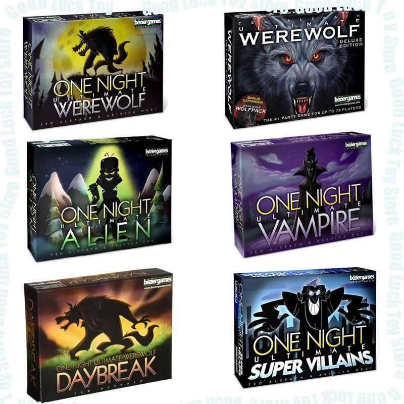 Board Game Werewolf - لعبة One Night Ultimate Werewolf Alien