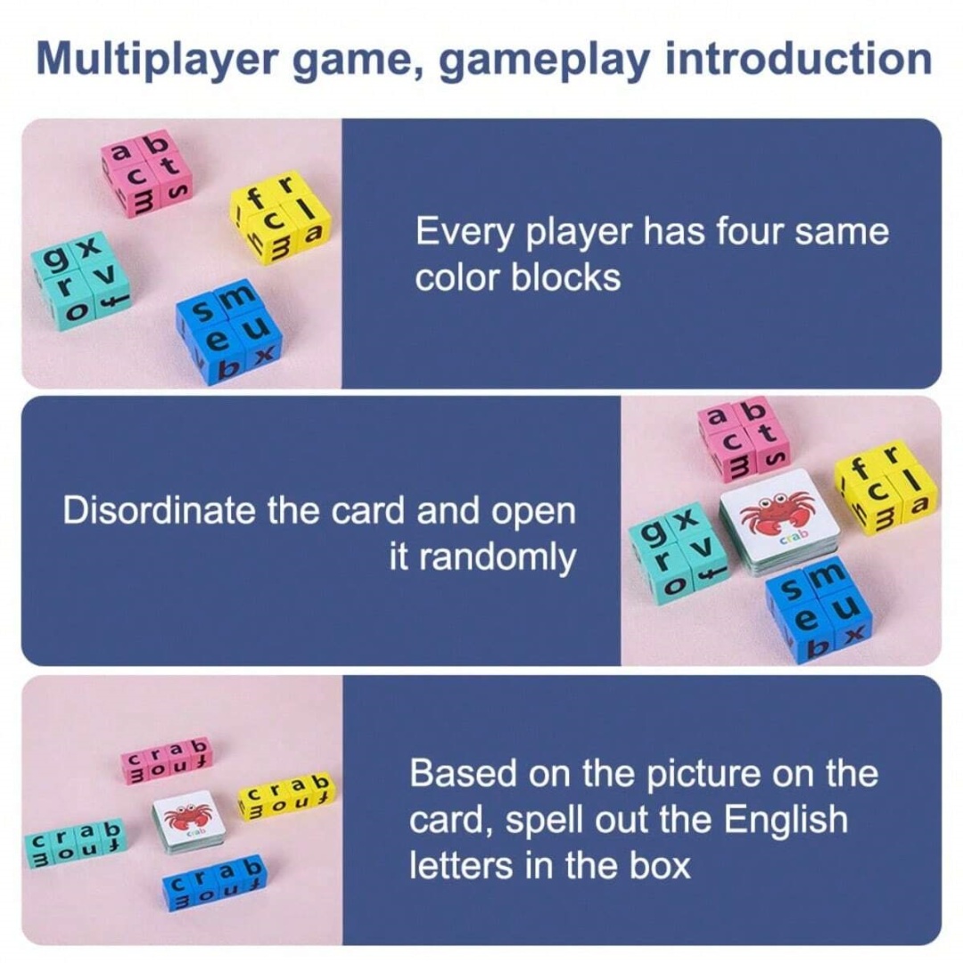 لعبة لوحية لتهجئة الحروف الأبج - مراجعة Board Game Idea وسعره