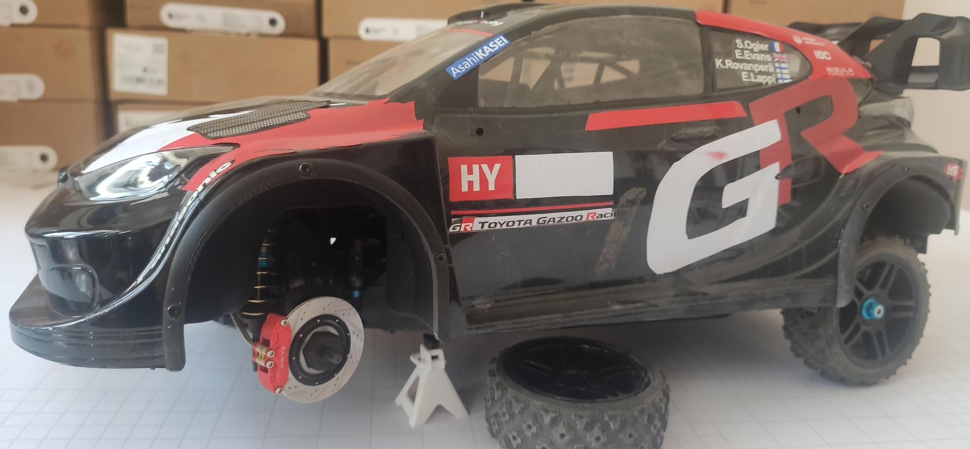 طقم ترقية مكابح تاميا XV02 PRO - مراجعة Tamiya Model Rc Car وسعره
