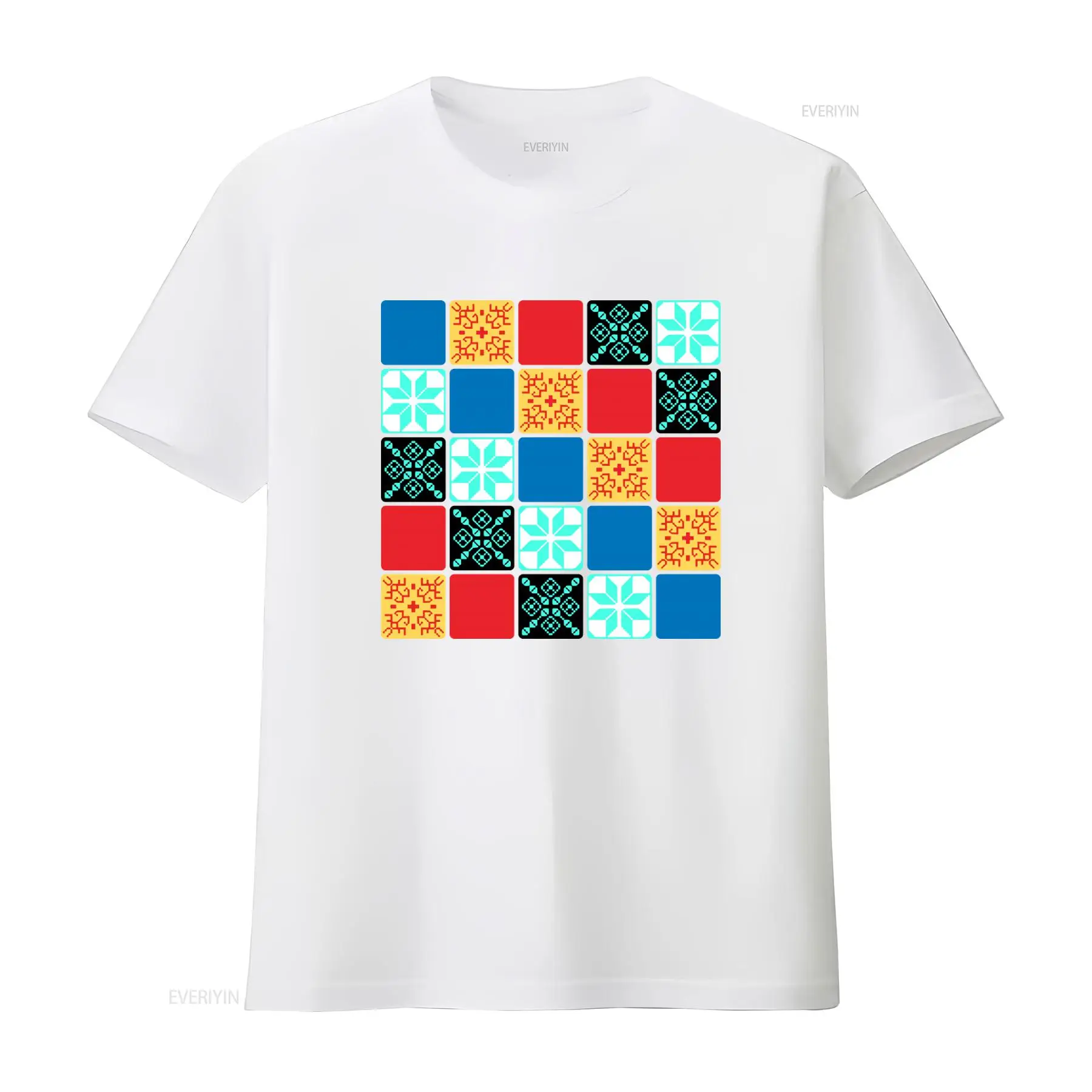 تي شيرت أزول مستوحى من لعبة ال - مراجعة Board Game Quilt وسعره