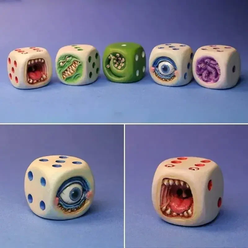 الراتنج الوحش الوجه النرد مجمو - مراجعة Board Game Monster وسعره