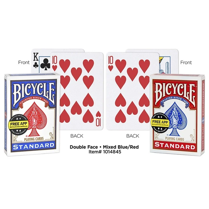 أوراق لعب مزدوجة الوجه للدراجة - مراجعة Board Game Quest وسعره